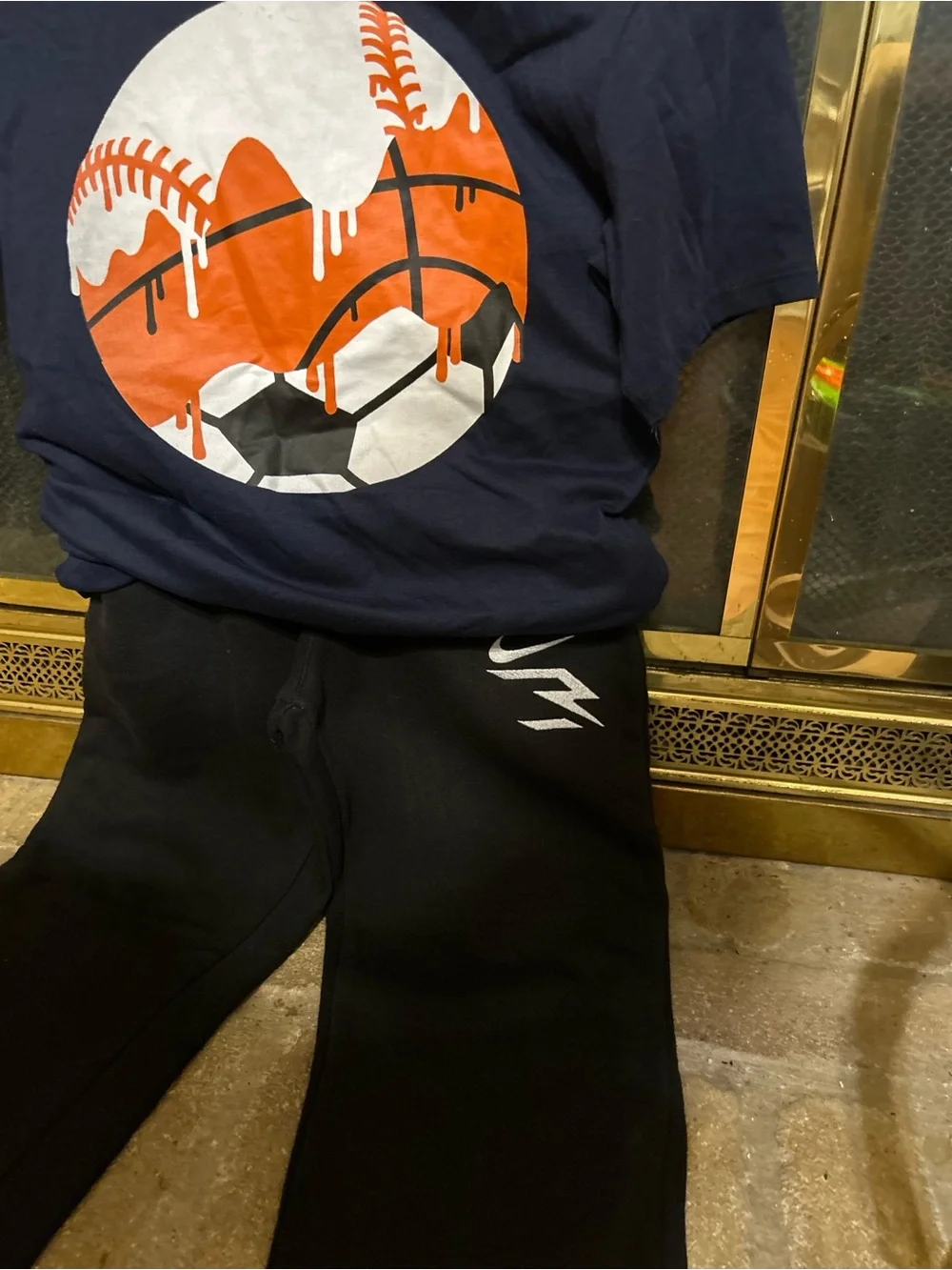 The Childrens Place kid orange design